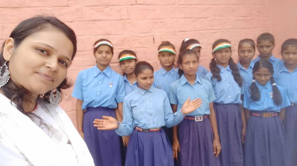 neha nupur government school teacher